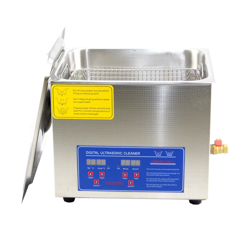 Genesis Ultrasonic Digital Cleaner 10L 110v or 220v - Ultimate Tattoo Supply