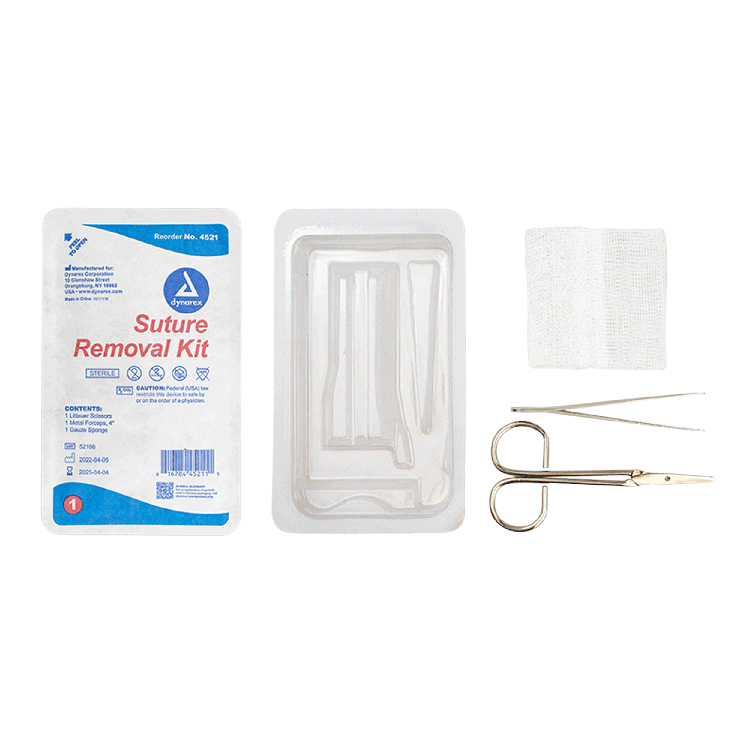 Dynarex Disposable Staple + Suture Removal Kit - Ultimate Tattoo Supply