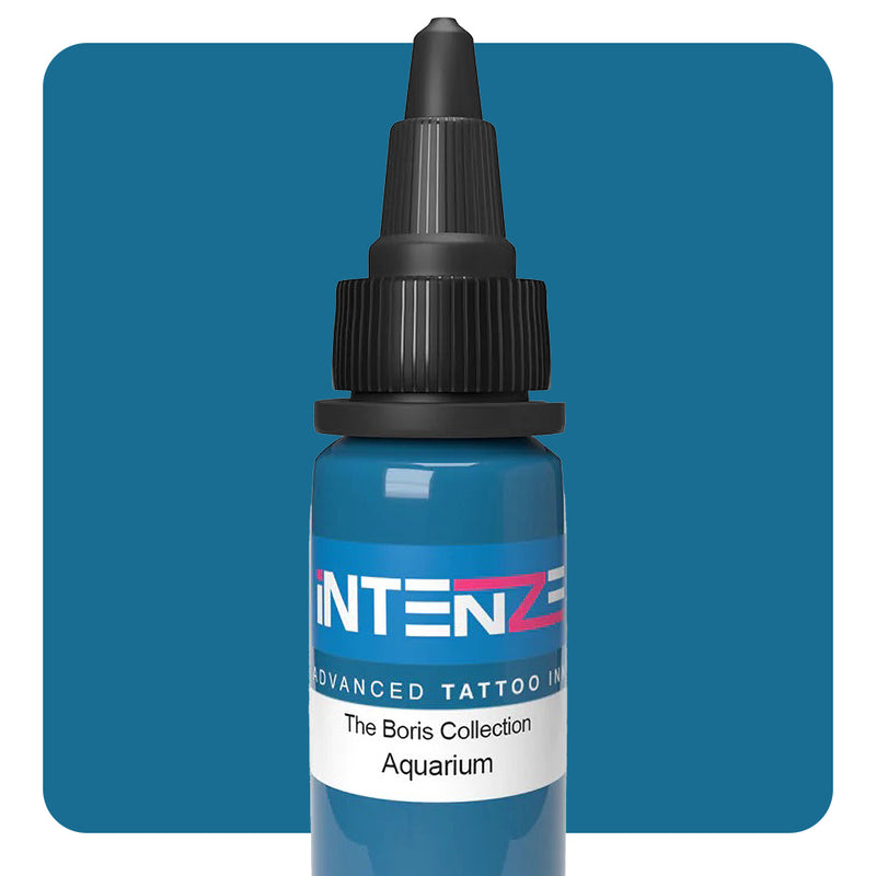 Aquarium — Boris Series — Intenze Tattoo Ink — 1oz Bottle - Ultimate Tattoo Supply