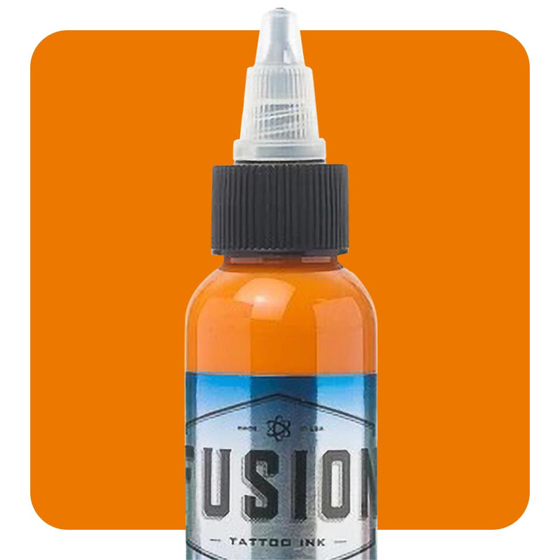 Autumn Orange — Fusion Tattoo Ink — Pick Size - Ultimate Tattoo Supply