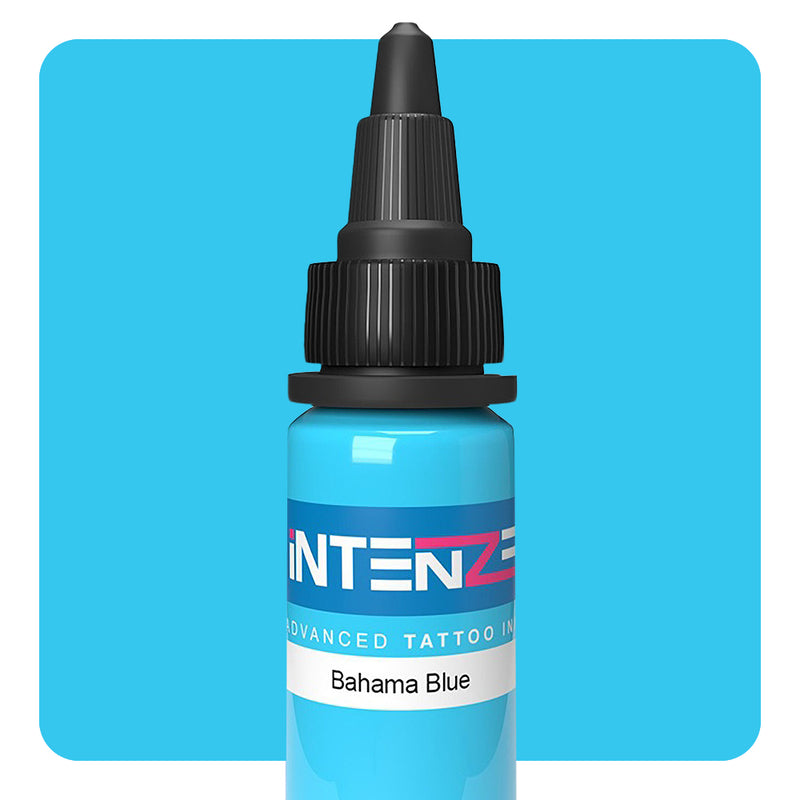 Bahama Blue — Intenze Tattoo Ink — Pick Size - Ultimate Tattoo Supply