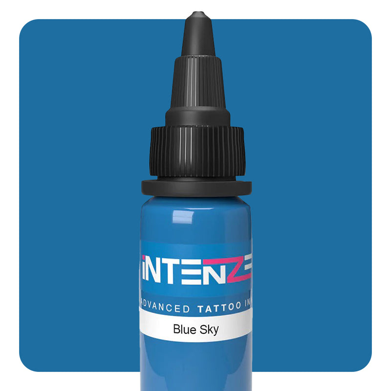 Blue Sky — Intenze Tattoo Ink — Pick Size - Ultimate Tattoo Supply