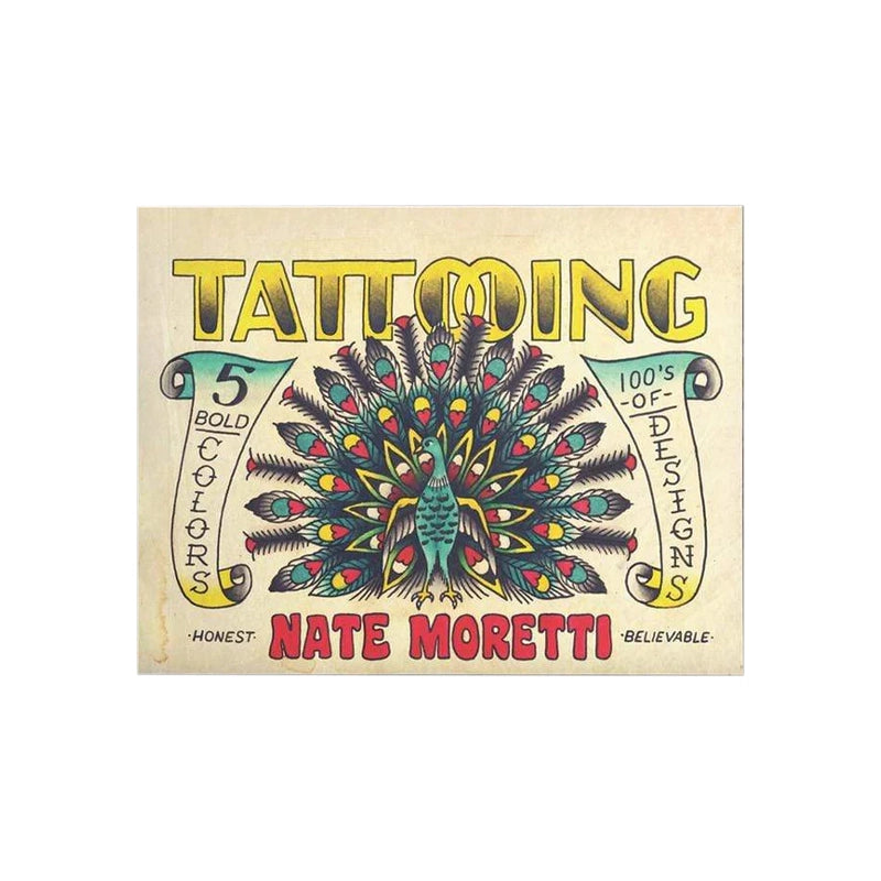 Nate Moretti Traditional Tattoo Book — Softcover Book - Ultimate Tattoo Supply