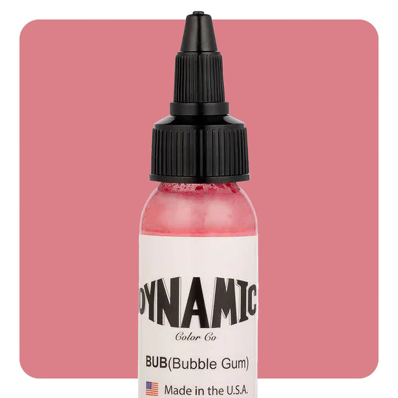 Dynamic Bubble Gum Tattoo Ink - 1oz. Bottle - Painful Pleasures