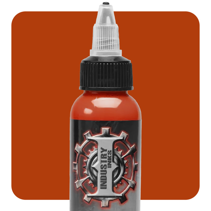 Burnt Ochre— Industry Inks — Pick Size - Ultimate Tattoo Supply