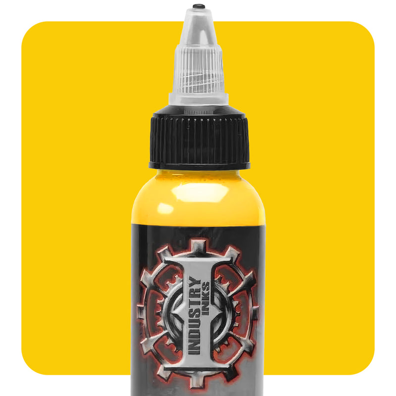 Canary Yellow— Industry Inks — Pick Size - Ultimate Tattoo Supply