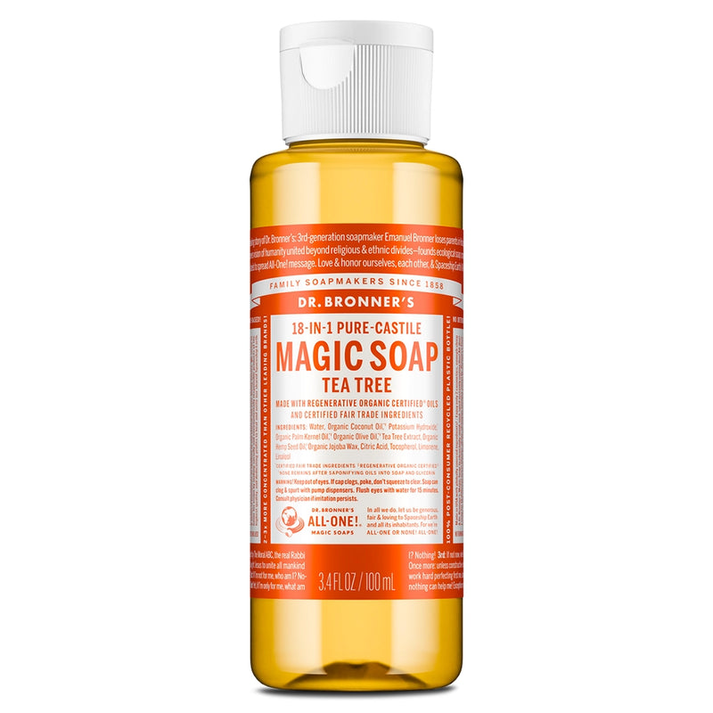 Dr. Bronner's Magic Soaps Tea Tree 3.4oz - 1
