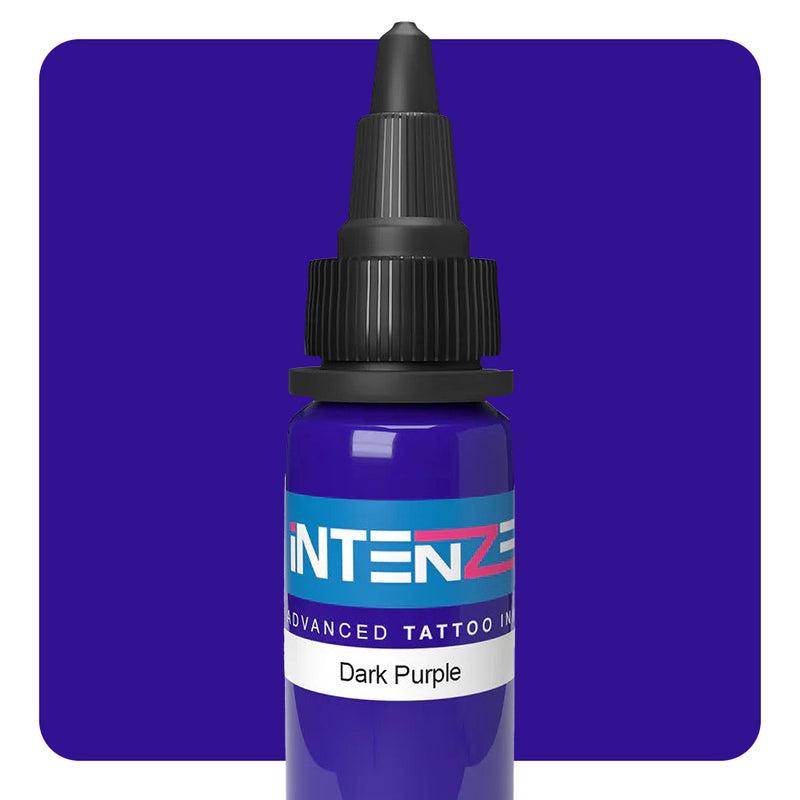 Dark Purple — Intenze Tattoo Ink — Pick Size - Ultimate Tattoo Supply