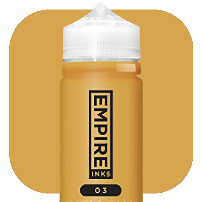 Empire Inks — Yellow Ochre — Pick Size - Ultimate Tattoo Supply