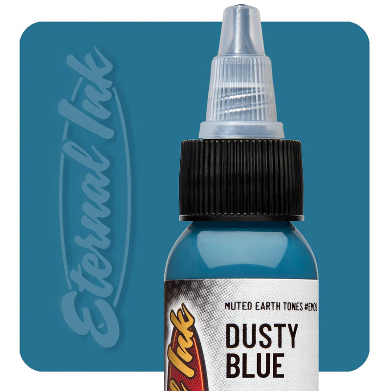 Eternal Ink - Muted Earth Tones - Dusty Blue - Ultimate Tattoo Supply