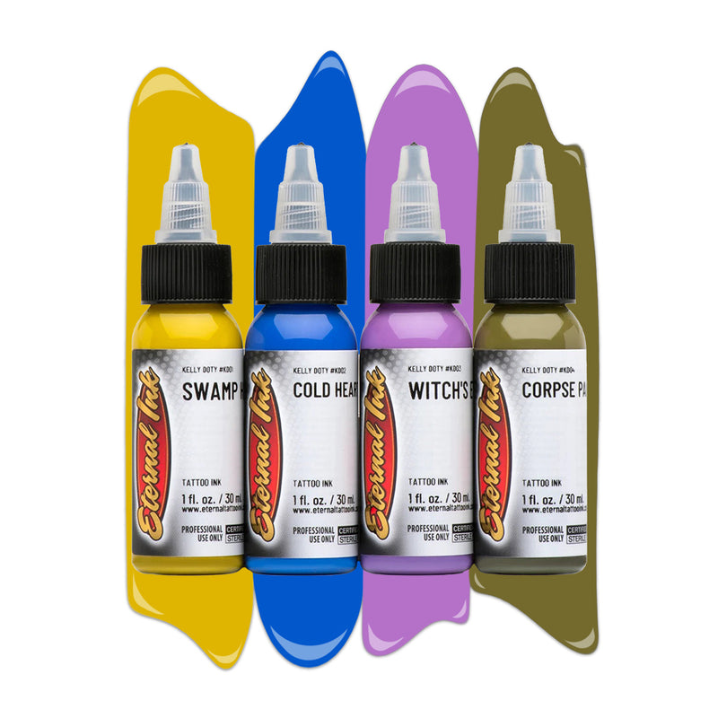 Eternal Tattoo Ink - Kelly Doty Resurrection Ink Set - Ultimate Tattoo Supply