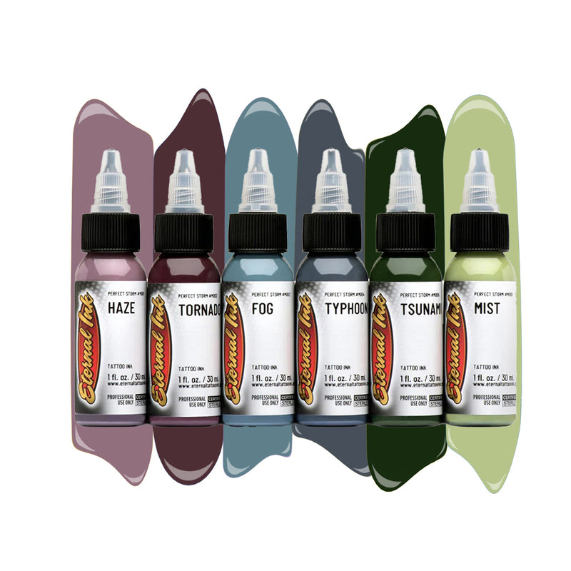 Eternal Tattoo Ink - Mike Devries Perfect Storm Set - Ultimate Tattoo Supply