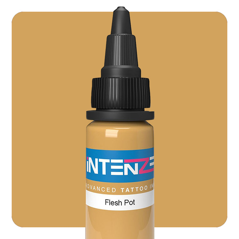 Flesh Pot — Intenze Tattoo Ink — Pick Size - Ultimate Tattoo Supply