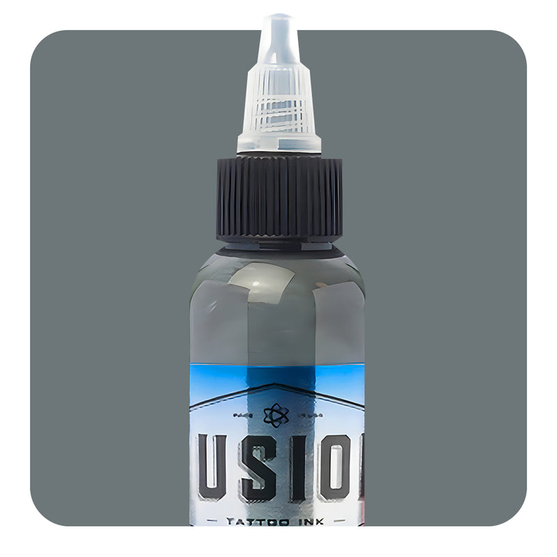 Bomber Gray — Fusion Tattoo Ink — Pick Size - Ultimate Tattoo Supply