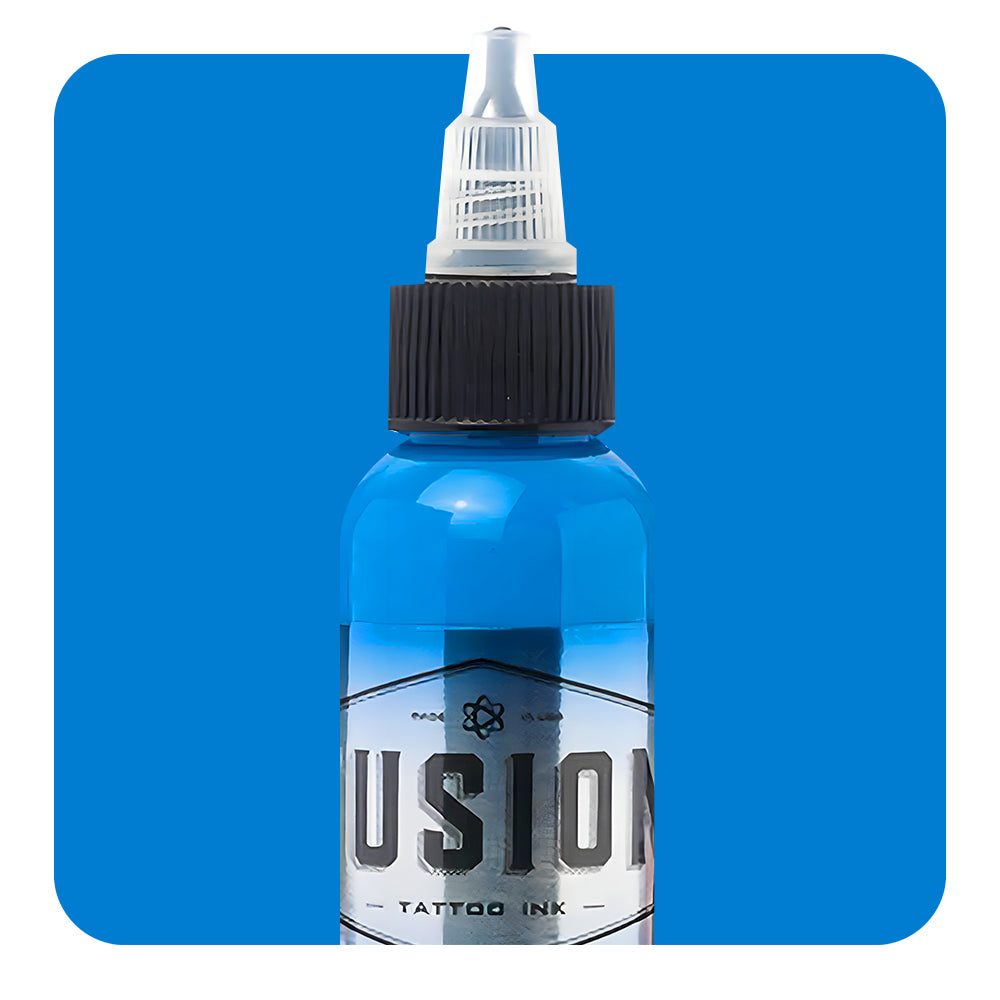Light Blue — Fusion Tattoo Ink — Pick Size Ultimate Tattoo Supply