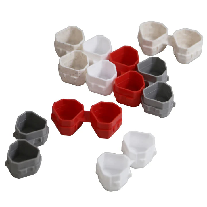 Mega Caps by Hive Caps™ — Bag of 50 Pieces (100 Caps) — Pick Color - Ultimate Tattoo Supply