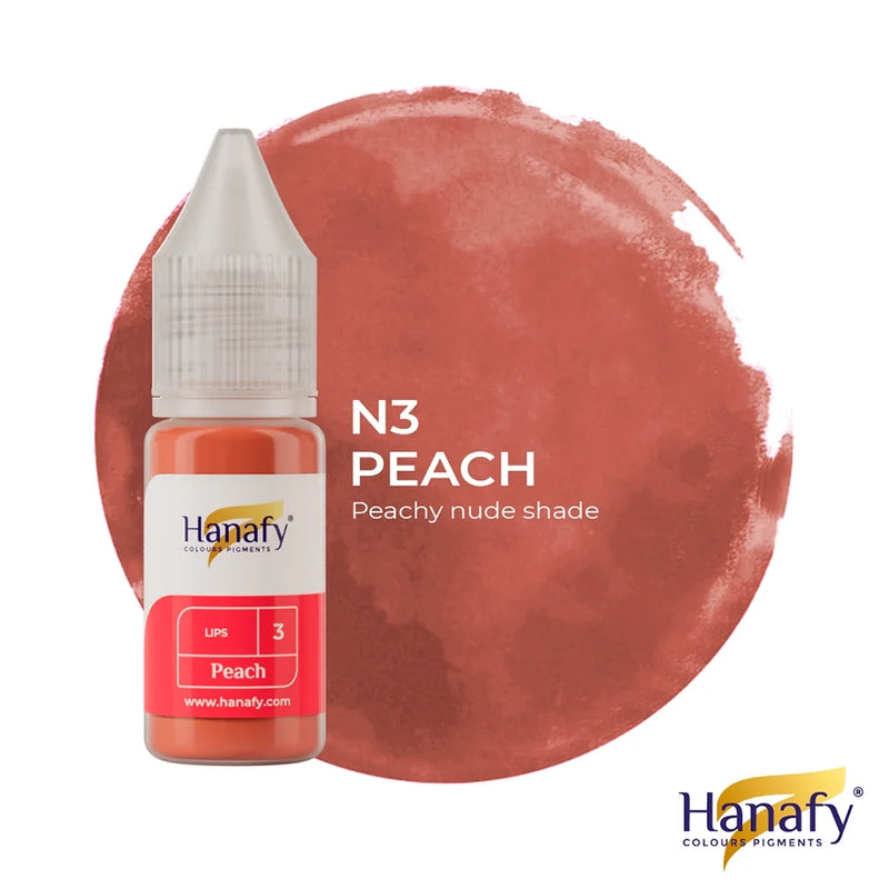 Hanafy Lips № 3 — Peach — 10ml Bottle