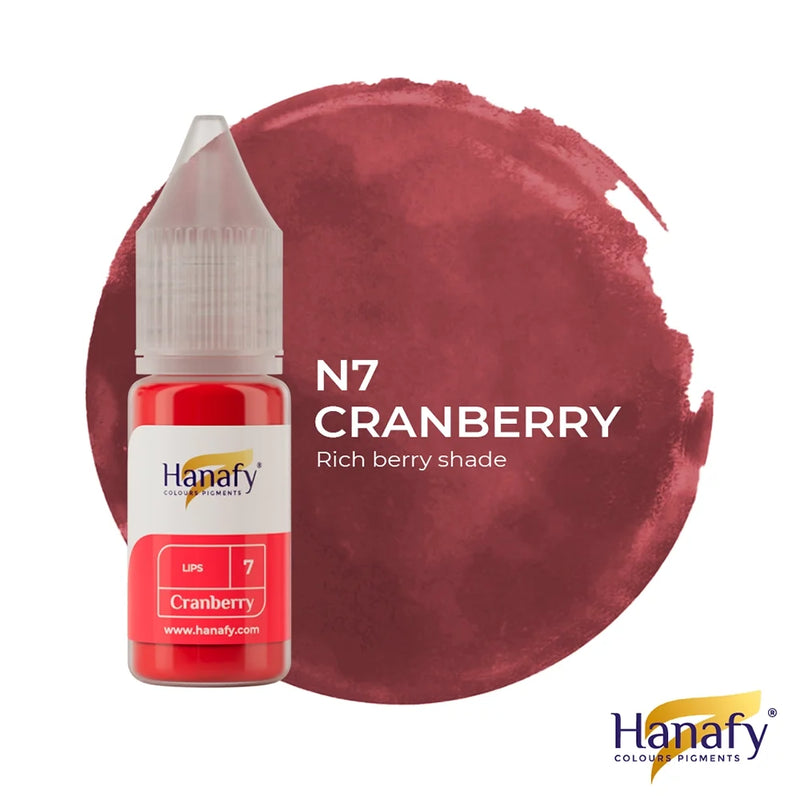 Hanafy Lips № 7 — Cranberry — 10ml Bottle