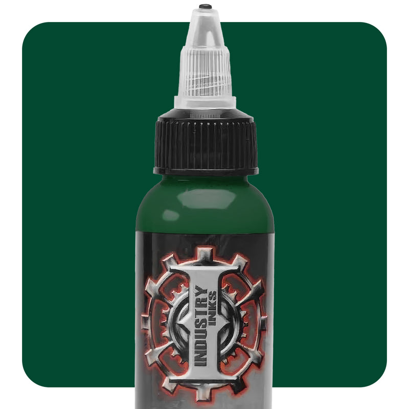 Jungle Green — Industry Inks — Pick Size - Ultimate Tattoo Supply