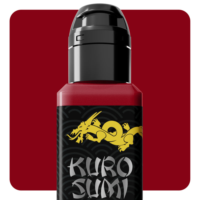 Wall Red — Kuro Sumi Tattoo Ink — 1.5oz - Ultimate Tattoo Supply