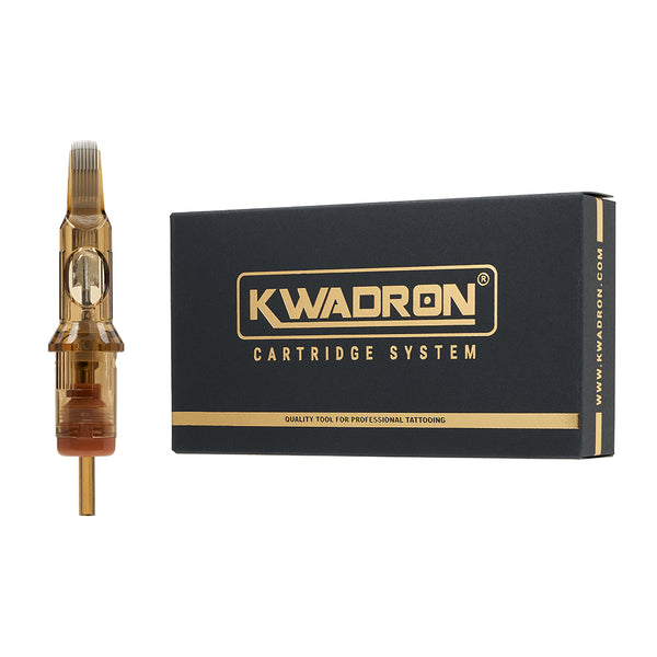 Kwadron Cartridge - Curved Mag Shaders #12 Medium Taper - Ultimate Tattoo Supply