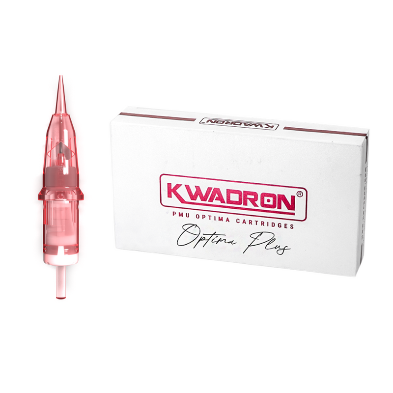 Kwadron Optima Plus PMU Cartridge Tattoo Needles Box of 20 - Ultimate Tattoo Supply