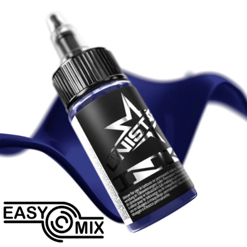 Kwadron Unistar Colors Ink — Top Basic Dark Blue — 1oz Bottle