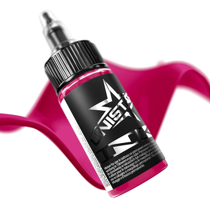 Kwadron Unistar Colors Ink — Neon Pink — 1oz Bottle