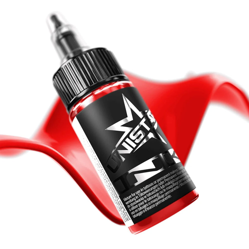 Kwadron Unistar Colors Ink — Top Basic Red — 1oz Bottle