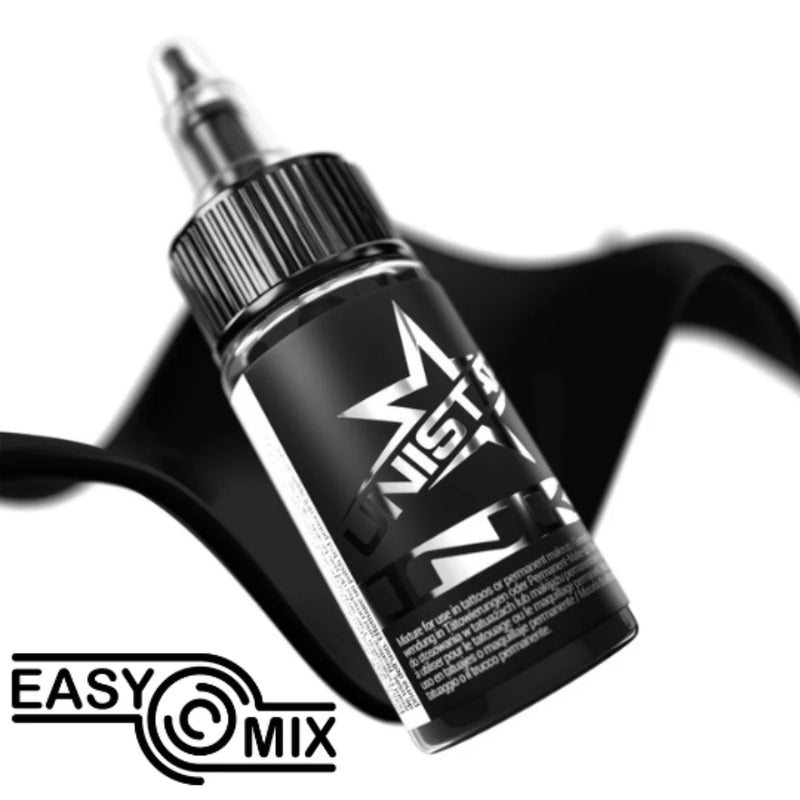 Kwadron Unistar Colors Ink — Top Basic Black — 1oz Bottle