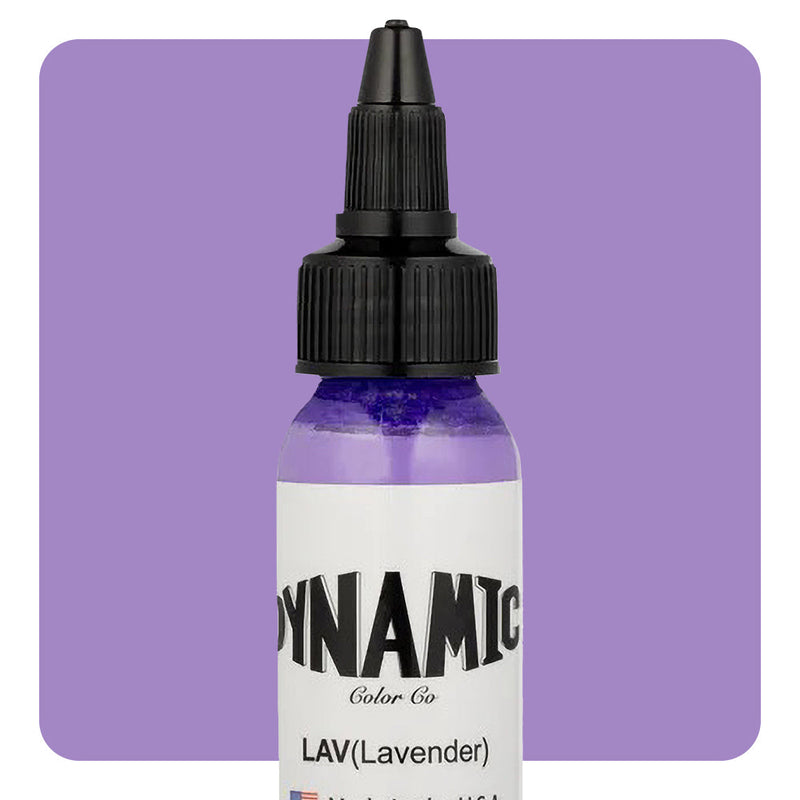 Dynamic Lavender Tattoo Ink - 1oz. Bottle - Painful Pleasures