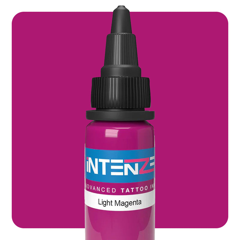 Light Magenta — Intenze Tattoo Ink — Pick Size - Ultimate Tattoo Supply
