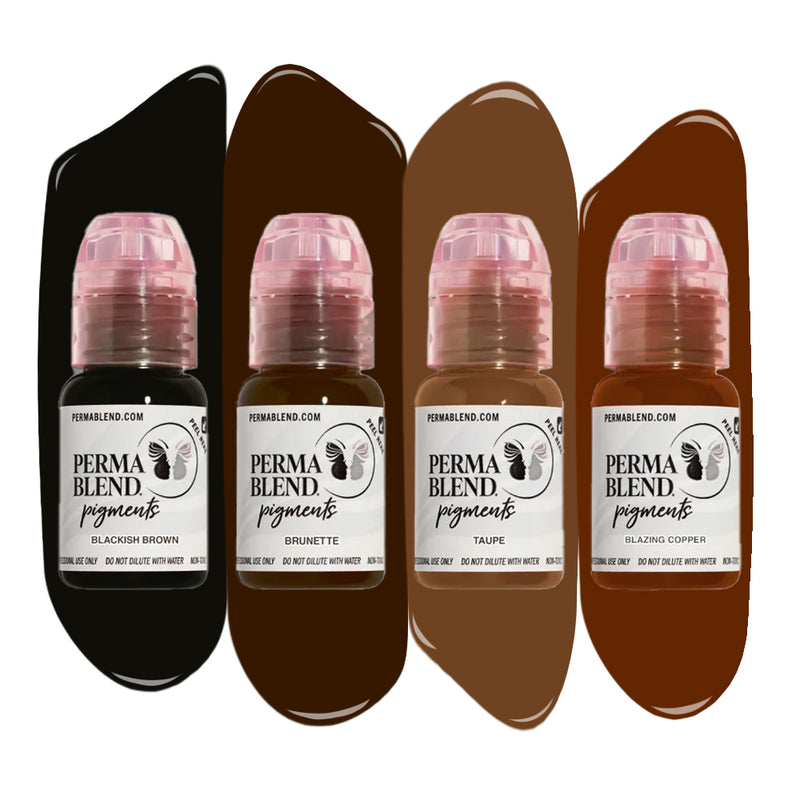 Perma Blend – Light to Dark Eyebrow Mini Set - Ultimate Tattoo Supply