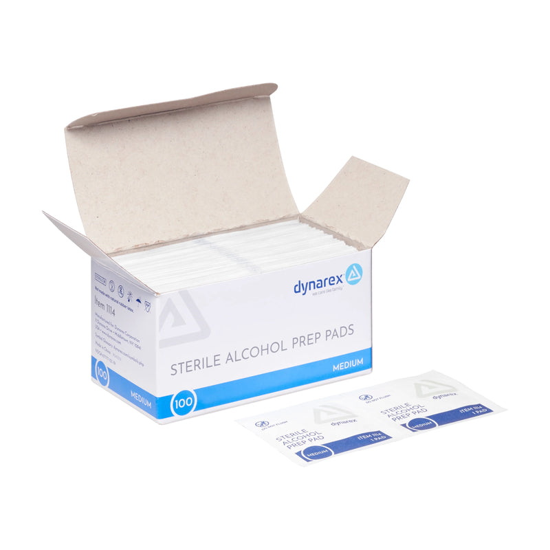 Alcohol Prep Pads Box - Price Per Box of 100 - Painful Pleasures