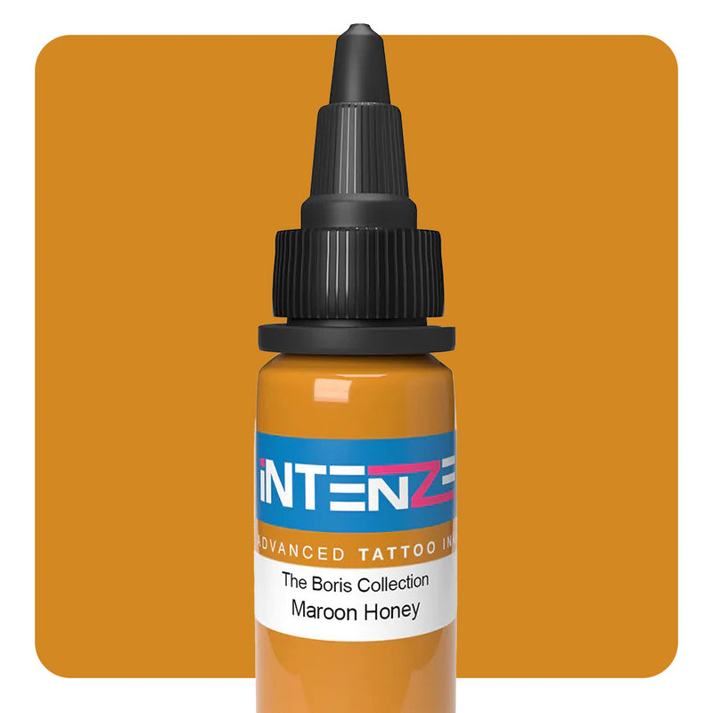 Maroon Honey — Boris Series — Intenze Tattoo Ink — 1oz Bottle - Ultimate Tattoo Supply