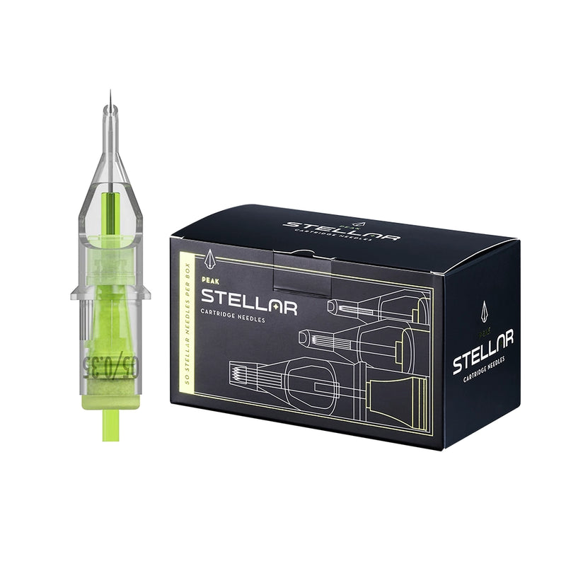 Peak Stellar Needle Cartridges — Select Configurations — Box of 50 - Ultimate Tattoo Supply