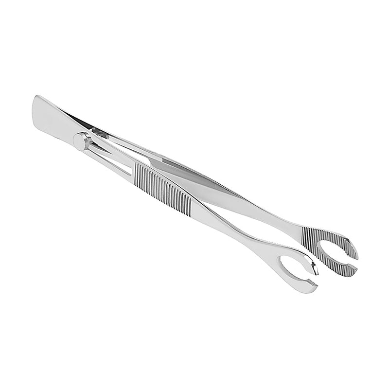 Forester (Sponge) 5 3/4" Tweezers Slotted with Easy Lock - Painful Pleasures