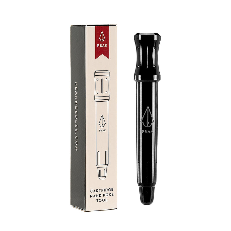 Peak Cartridge Hand Poke Tool — Price Per 1 - Ultimate Tattoo Supply