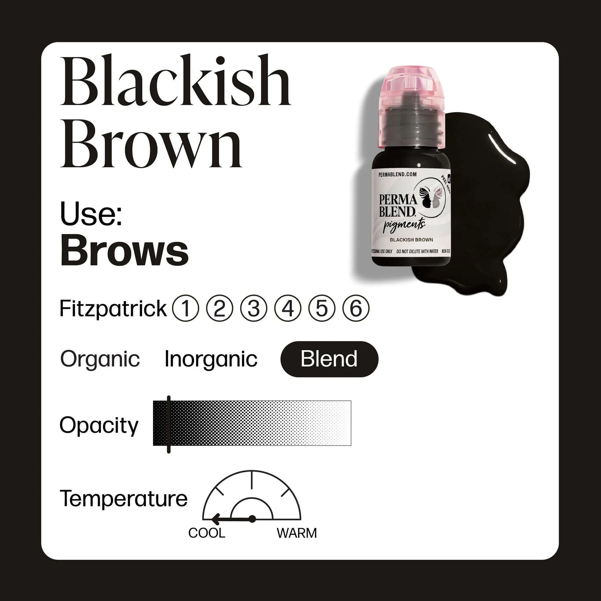 Perma Blend - Blackish Brown - Ultimate Tattoo Supply