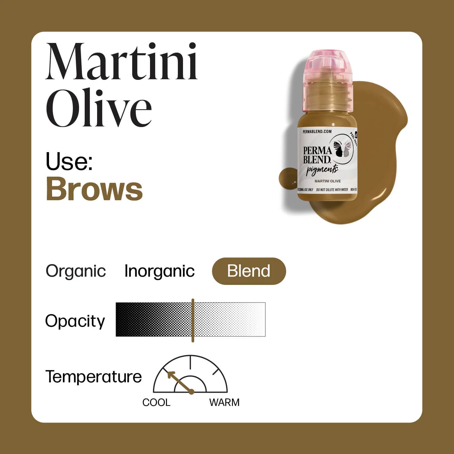 Perma Blend - Martini Olive - Ultimate Tattoo Supply