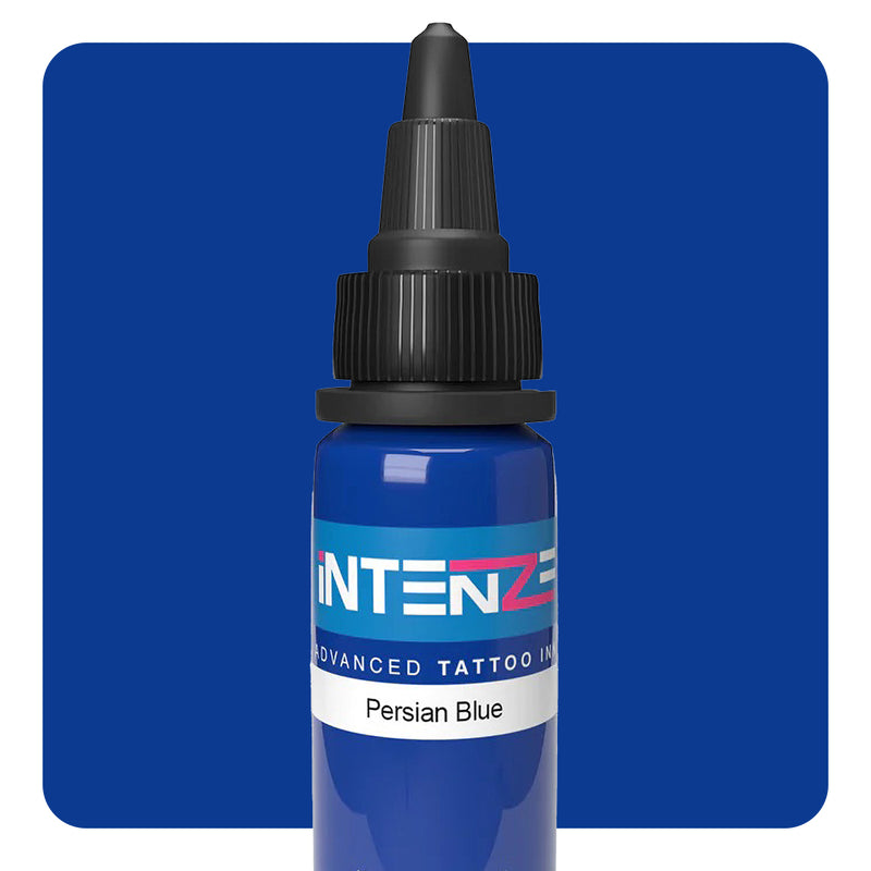 Persian Blue — Intenze Tattoo Ink — Pick Size - Ultimate Tattoo Supply