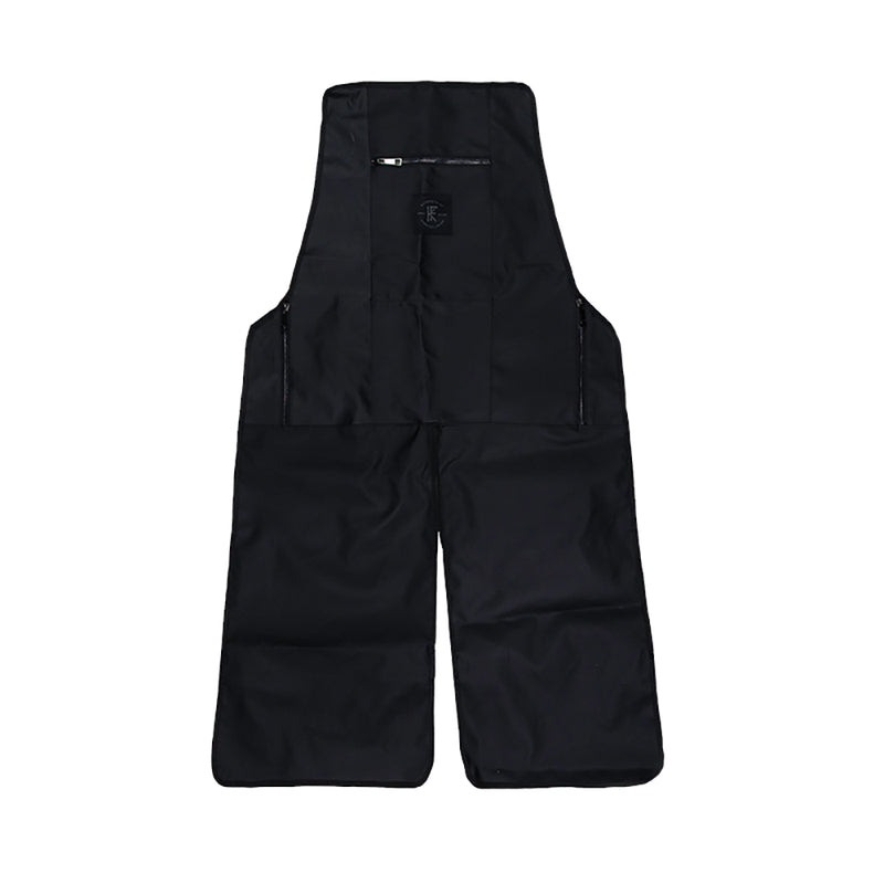 Knife & Flag Non-Porous Split Leg Apron — Black - Ultimate Tattoo Supply