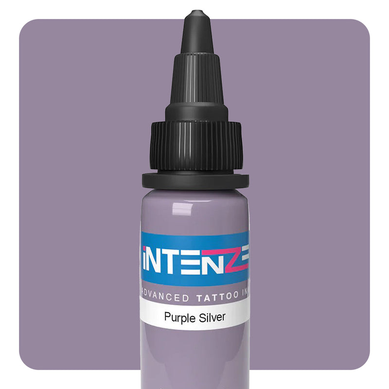 Purple Silver — Intenze Tattoo Ink — Pick Size - Ultimate Tattoo Supply