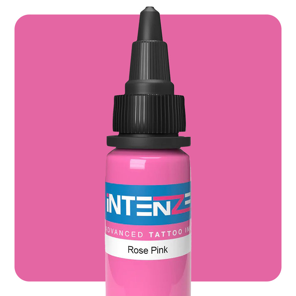 pink．ink Rose Pink — Intenze Tattoo Ink — Pick Size