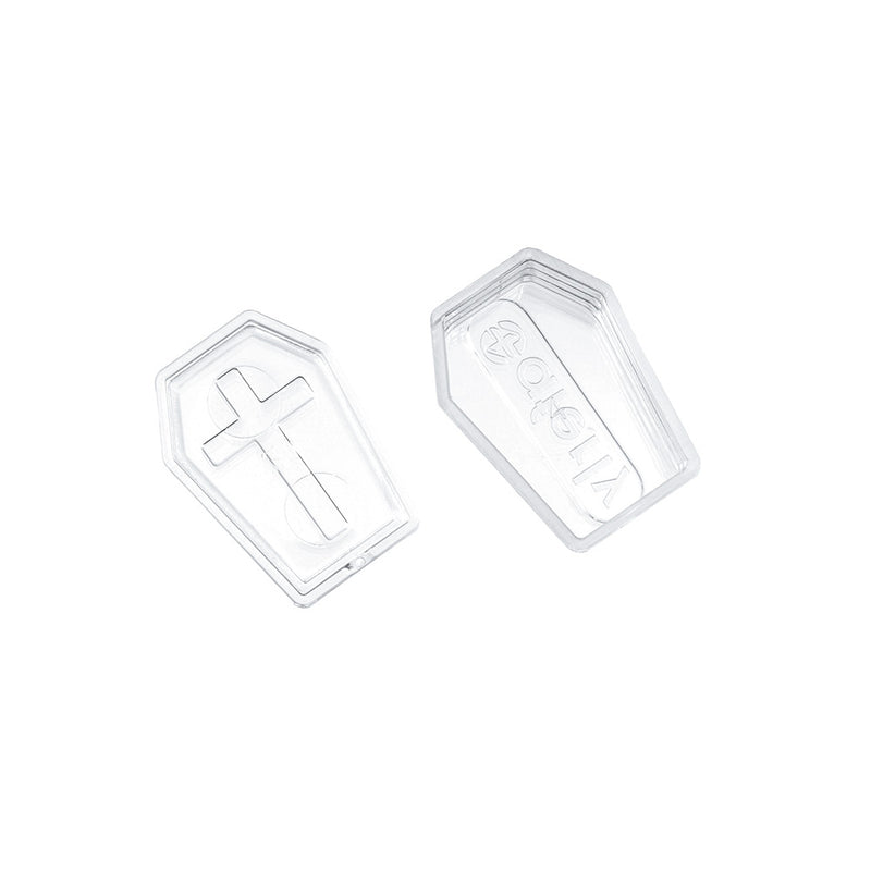 Saferly Coffin Ink Cap Lids — #25 — Bag of 200 — Pick Color - Ultimate Tattoo Supply