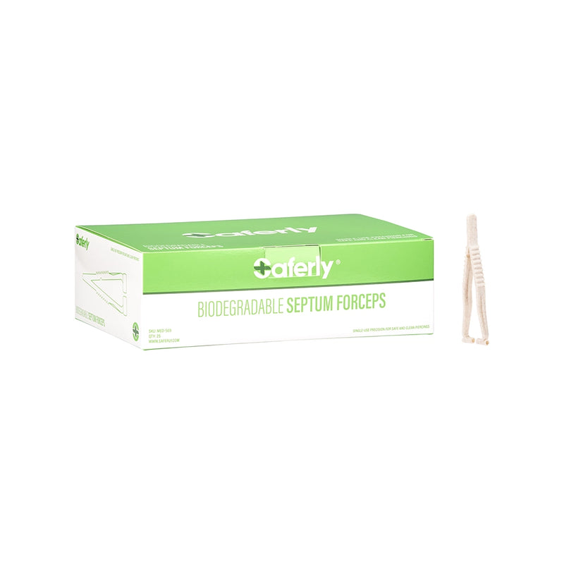 Saferly Biodegradable Forceps — Box of 25