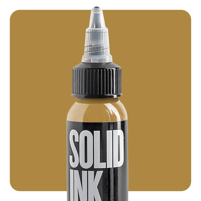 Solid Ink — Ochre — Pick Size - Ultimate Tattoo Supply
