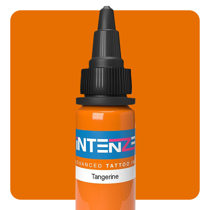 Tangerine — Intenze Tattoo Ink — Pick Size - Ultimate Tattoo Supply