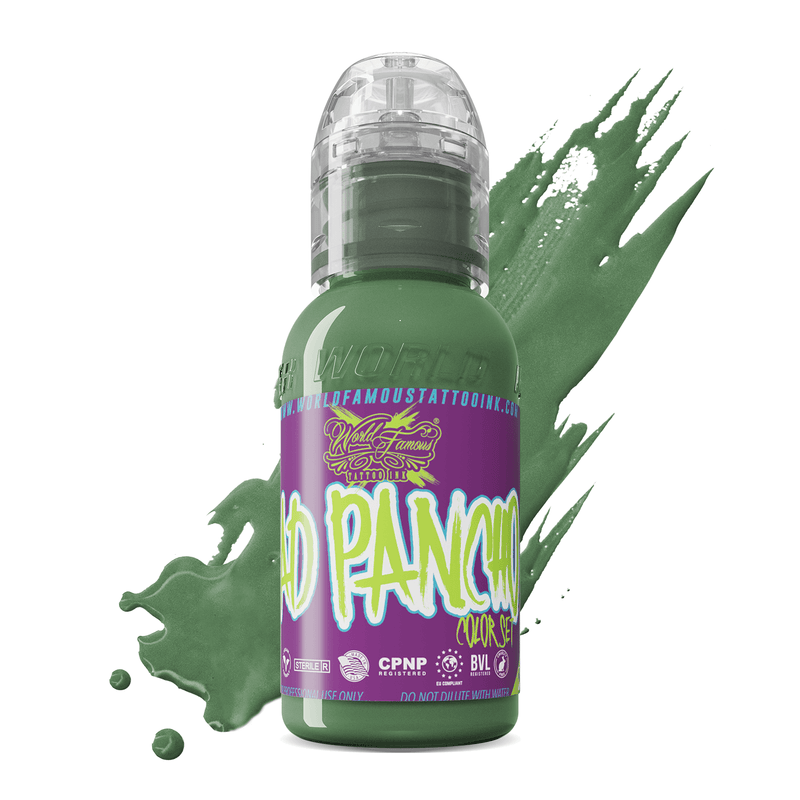A.D. Pancho Proteam Color - Medium Green - World Famous Tattoo Ink
