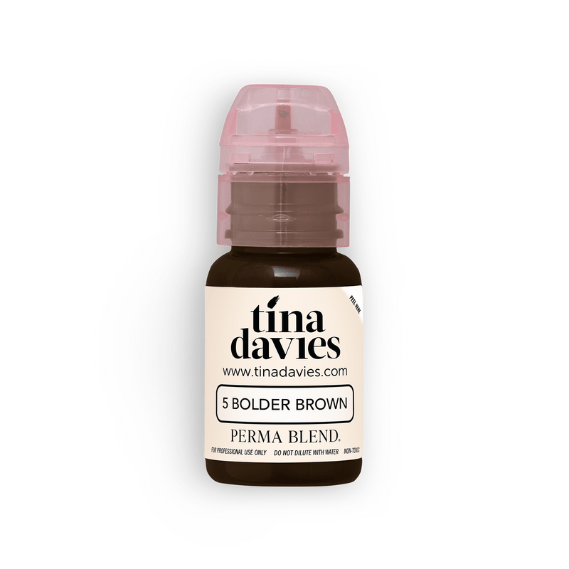Tina Davies Bolder Brown — Perma Blend — 1/2oz Bottle - Ultimate Tattoo Supply